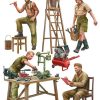 MiniArt 49020 German Ground Staff w/Accessories. North Africa