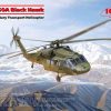 ICM 48361 UH-60A Black Hawk, US Military Transport Helicopter
