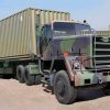 Trumpeter 01015 M915 Tractor with M872 Flatbed trailer & 40FT Container 01015