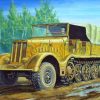 Trumpeter 07203 German Sd.Kfz.9 18 ton Heavy Halftrack Early Type