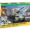 Zvezda 5084 KV-2 Heavy Soviet Tank WWII