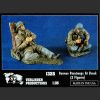 Verlinden 1328 - Paracadutisti Tedeschi a riposo (2 figure)