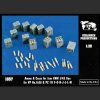 Verlinden 1657 - Muniz. e casse Cannone KWK e Panzer III