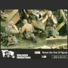 Verlinden 1696 - Artiglieri Tedeschi (Equip cannone - 3 fig)