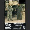 Verlinden 844 - Carrista USA e prete (Europa 44)