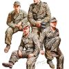 MiniArt 53015 Panzer Crew. France 1944. Resin Heads