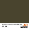 AK11381 British Dark Olive Green PFI