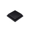 GSW Piedistallo Base Quadrata 4x4 cm - Nero