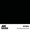 AK RC804 Flat Black RAL 9005