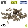 GSW 3D Printed - Assi di legno rotte 1:481:35