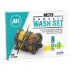 AK19300 Master Acrylic Wash Set Full