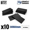 GSW Basi Plastica - Rettangolari 30X60Mm