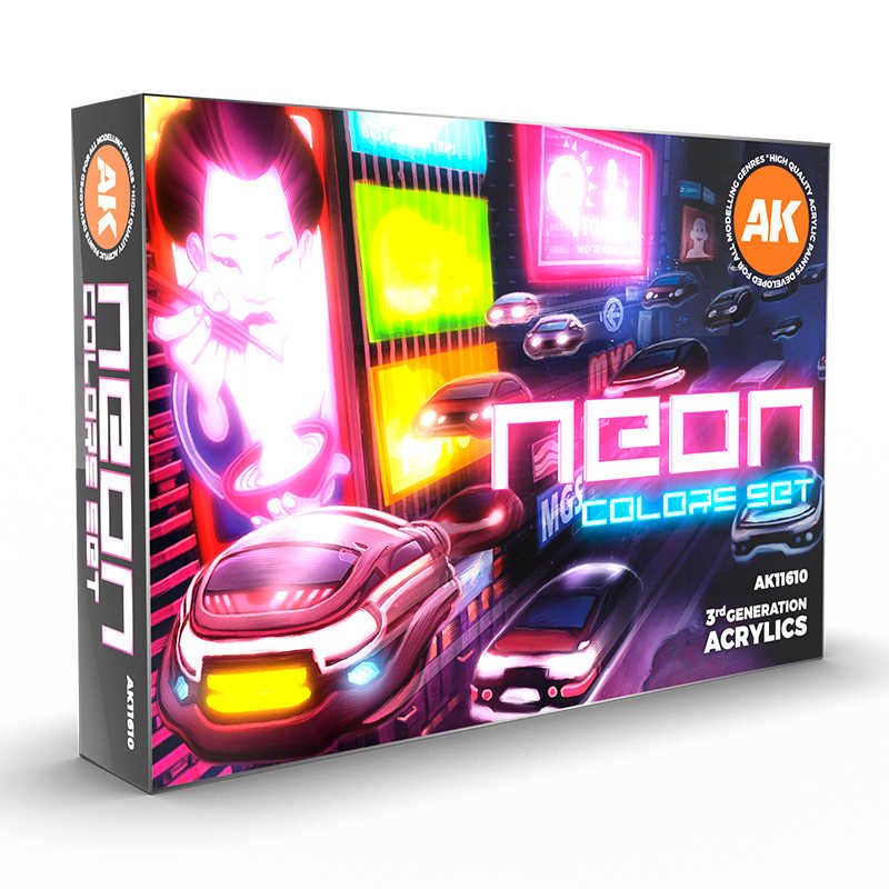 AK11610 Neon Colors Set