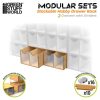 GSW Modulo cassettiera impilabile con 4 cassetti