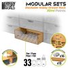 GSW Modulo cassettiera organizer per colori 30 ml