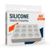 AK9567 Silicone Wells Palette
