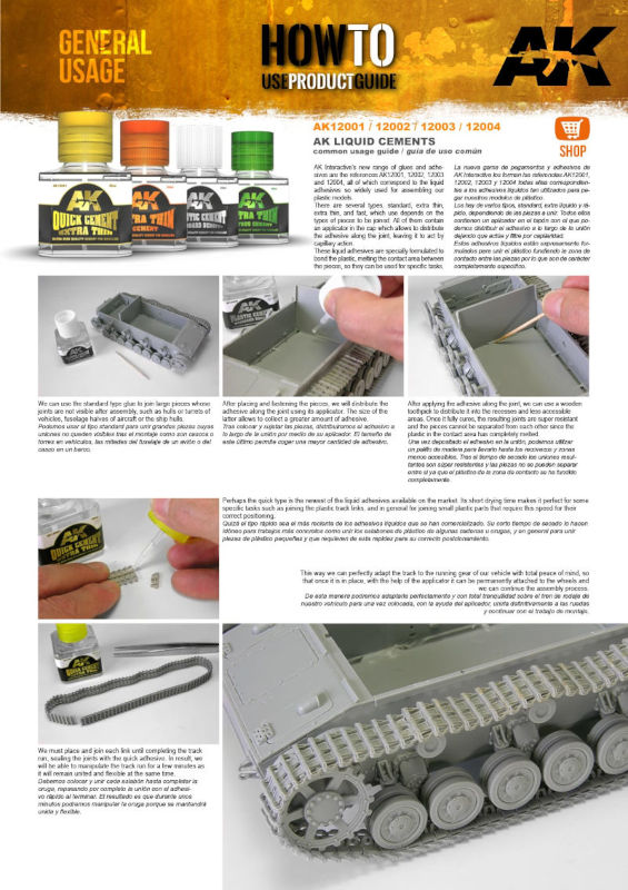 AK12001 Quick Cement Extra Thin (Glue)